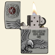 Load image into Gallery viewer, Ignite Your Spirit - Custom Fire Department Lighter for Heroes in Service Lighter PopCulturePrints