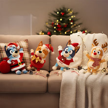 Load image into Gallery viewer, Joyful Moments Await! Happy Santa Christmas Pillow - Personalized Gift for Family and Friends Pillow PopCulturePrints