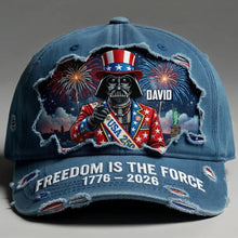 Load image into Gallery viewer, Celebrate Freedom: 250 Years Of Freedom Classic Cap - Personalized Gifts For Patriots Caps PopCulturePrints
