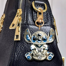 Load image into Gallery viewer, "Personalized Joy for Football Lovers!" - Custom Cute Character Keychain - Gift for Friends, Family, Sports Enthusiasts Keychains PopCulturePrints