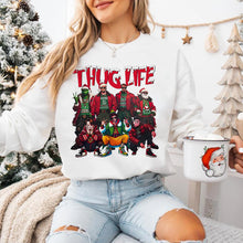 Load image into Gallery viewer, Thug Life Christmas Movie Fan Sweatshirt Shirts PopCulturePrints