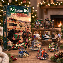 Load image into Gallery viewer, "Holiday Cheer with a Twist - Crime Drama Christmas Advent Calendar Blind Box - Personalized Gifts" Advent Calendar PopCulturePrints