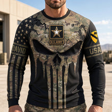 Load image into Gallery viewer, Honor Chastiser Of Enemies 3D Shirt - Personalized Military Gifts for Veterans AOP Products PopCulturePrints