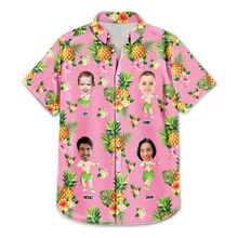 Load image into Gallery viewer, Aloha The William Family - Custom Photo Hawaiian Shirt Hawaiian Shirt PopCulturePrints