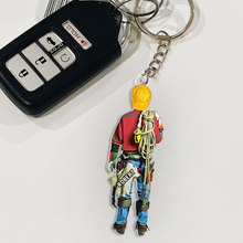 Load image into Gallery viewer, “For the Ones Who Power Our Lives” - Lineman Keychain, Personalized Gift for Linemen Keychains PopCulturePrints