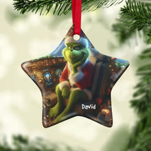 Load image into Gallery viewer, Personalized Pilot Christmas Star Ornament Ornament PopCulturePrints