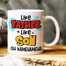 Load image into Gallery viewer, Like Father Like Son Personalized Anime Mug Coffee Mug PopCulturePrints