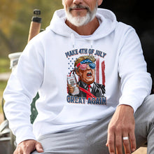 Load image into Gallery viewer, Patriotic 4th of July Men's Shirt - Make It Great Again Design Shirts PopCulturePrints