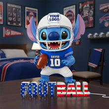 Load image into Gallery viewer, Light Up Your Game: Sport Lover Blue Alien Light Box - Personalized Gift for Sports Fans Light Box PopCulturePrints