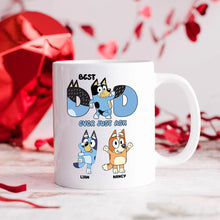 Load image into Gallery viewer, Best Dad Ever Just Ask Personalized Mug Coffee Mugs PopCulturePrints