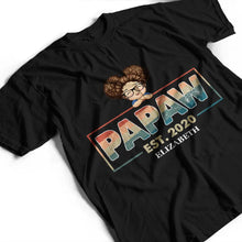 Load image into Gallery viewer, “Nothing can bring joy like family” - Personalized T-Shirt for Dad & Grandpa T-shirt PopCulturePrints