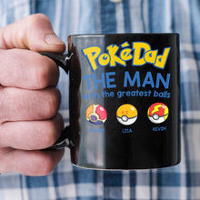 Load image into Gallery viewer, PokéDad Personalized Mug - Greatest Balls Edition Coffee Mug PopCulturePrints
