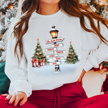 Load image into Gallery viewer, Custom Family Christmas Sweatshirt - Festive Holiday Gift Shirts PopCulturePrints