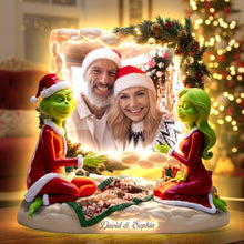 Load image into Gallery viewer, "Celebrate Togetherness with Cozy Holiday Acrylic Light Box - Custom Photo Gifts for Family" Light Box PopCulturePrints