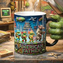 Load image into Gallery viewer, "Celebrate Your Inner Hero" - American Tactical Dad Squad Magic Mug - Personalized Gift for Dads, Grandpas, and More Coffee Mug PopCulturePrints