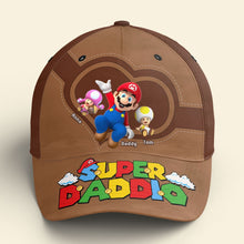Load image into Gallery viewer, Super Daddio Personalized Classic Cap for Dad - Father's Day Gift Caps PopCulturePrints