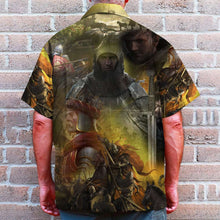 Load image into Gallery viewer, Epic Kingdom Warriors Hawaiian Shirt Hawaiian Shirts PopCulturePrints