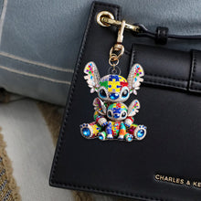 Load image into Gallery viewer, Embrace Love: Personalized Autism Mom Keychain - A Meaningful Gift for Mother's Day Keychains PopCulturePrints