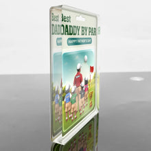 Load image into Gallery viewer, Best Daddy By Par - Personalized Custom Shaped Acrylic Plaque for Dad, Grandpa, and Father Figures Acrylic Plaque PopCulturePrints