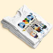 Load image into Gallery viewer, Dad 2: Manager of Mischief Personalized T-Shirt 2D Shirts PopCulturePrints