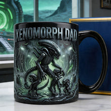 Load image into Gallery viewer, “Unleash Your Inner Alien” - Space Monster Magic Coffee Mug, Personalized Gift for Dad Coffee Mug PopCulturePrints