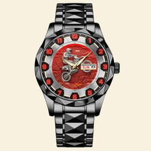 Load image into Gallery viewer, Adventure Awaits: Dirt Bike Riding Men's Watch - Personalized Gift for Bikers, Riders, and Adventurers Men's Watch PopCulturePrints