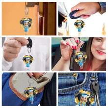 Load image into Gallery viewer, Celebrate Graduation with Joy - Personalized Acrylic Keychain Acrylic Keychain PopCulturePrints