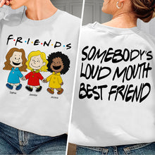 Load image into Gallery viewer, Personalized Friends Tee - Best Friend Shirt Shirts PopCulturePrints