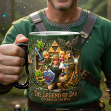 Load image into Gallery viewer, Embrace the Legend of Dad - Personalized Magic Mug for Every Hero Coffee Mug PopCulturePrints