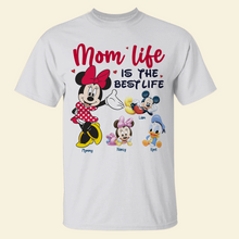 Load image into Gallery viewer, Mom Life is the Best Life - Personalized Shirt for Moms, Grandma and Loved Ones Shirts PopCulturePrints