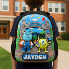 Load image into Gallery viewer, Be Cool and Stylish: Personalized Cute Little Kids School Bag - Perfect Gift for School Goers Backpack PopCulturePrints
