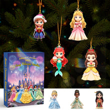 Load image into Gallery viewer, "Unlock the Magic of Christmas with Personalized Disney Princess Gifts!" - Advent Calendar, Custom gift for Kids, Ideal for Birthdays, Christmas, and Holiday Celebrations Advent Calendar PopCulturePrints