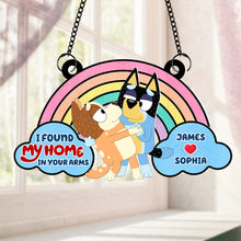 Load image into Gallery viewer, Personalized Rainbow Suncatcher Ornament - Perfect Gift for Husband Suncatcher PopCulturePrints