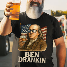 Load image into Gallery viewer, Funny American Drink Shirt - Personalized Gift for 4th of July Celebrations Shirts PopCulturePrints