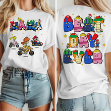 Load image into Gallery viewer, Celebrate Mom with Joy: Personalized MOM Shirt - Unique Gift for Mom and Grandma Shirts PopCulturePrints