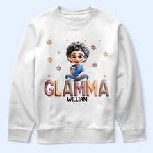 Load image into Gallery viewer, Grandma's Joy: Personalized Cartoon T-Shirt - Gift for Grandma, Perfect for Mother's Day T-shirt PopCulturePrints