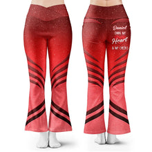 Load image into Gallery viewer, Funny 'Own My Heart & My Cheeks' Personalized Leggings - Custom Gift for Couples Leggings PopCulturePrints