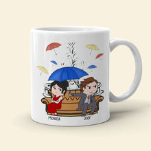 Load image into Gallery viewer, Personalized Cartoon Couple Coffee Mug - Perfect Valentine's Day Gifts for High Maintenance Love Coffee Mug PopCulturePrints