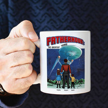 Load image into Gallery viewer, Personalized Space Odyssey Dad Coffee Mug Coffee Mug PopCulturePrints