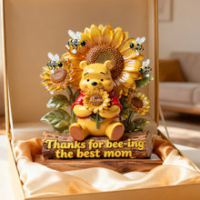 Load image into Gallery viewer, Thanks for Bee-ing the Best Mom - Personalized Acrylic Plaque Gift for Mothers, Grandmothers, and Special Women Shaped Plaques PopCulturePrints