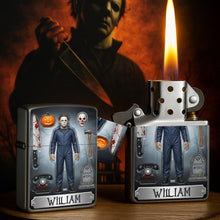 Load image into Gallery viewer, "Unleash Your Inner Horror Icon" - Horror Character Lighter - Personalized Gift for Horror Enthusiasts Lighter PopCulturePrints