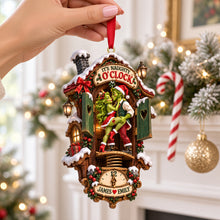 Load image into Gallery viewer, It's Naughty O'Clock - Personalized Cheeky Lovers Christmas Ornament