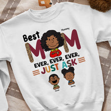 Load image into Gallery viewer, Best Mom Ever Personalized Shirt Shirts PopCulturePrints