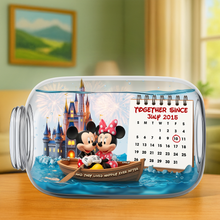 Load image into Gallery viewer, "Together Since July 2015" - Personalized Anniversary Acrylic Plaque - Perfect Gift for Couples, Friends, and Loved Ones Shaped Plaques PopCulturePrints