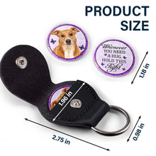 Load image into Gallery viewer, A Hug From Heaven - Personalized Leather Pocket Hug for Mom and Grandma Leather Pocket Hug PopCulturePrints