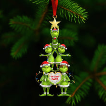 Load image into Gallery viewer, “Celebrate Family Togetherness” – Personalized Christmas Ornament – Custom Gift for Families, Friends & Loved Ones Ornament PopCulturePrints