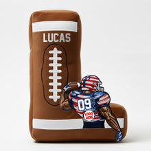 Load image into Gallery viewer, Score Big with Personalized Sport Spirit Pillow – Custom Gifts for Sports Lovers Pillow PopCulturePrints