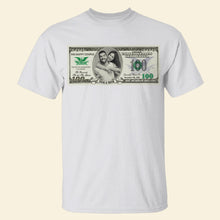 Load image into Gallery viewer, Custom Photo Gift Shirt for Couples - The Happy Couple Shirts PopCulturePrints