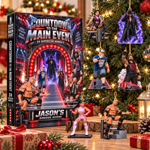 Load image into Gallery viewer, "Unwrap the Excitement: Personalized Warrior Christmas Advent Calendar - A Unique Gift for All Ages"