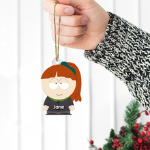 Load image into Gallery viewer, Custom Kids Ornament Set - Playful Characters Ornament PopCulturePrints